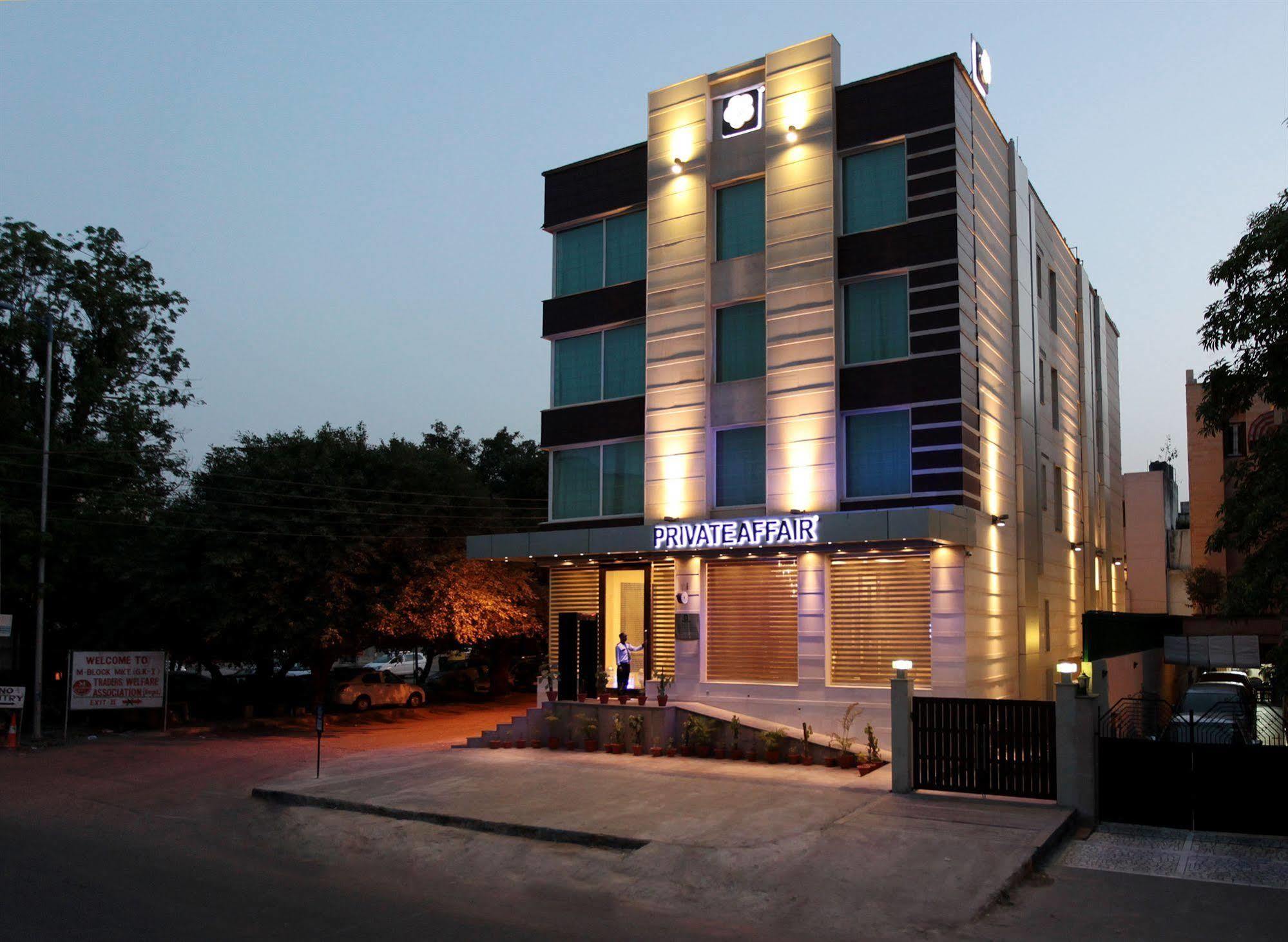 Hotel Private Affair New Delhi Eksteriør bilde
