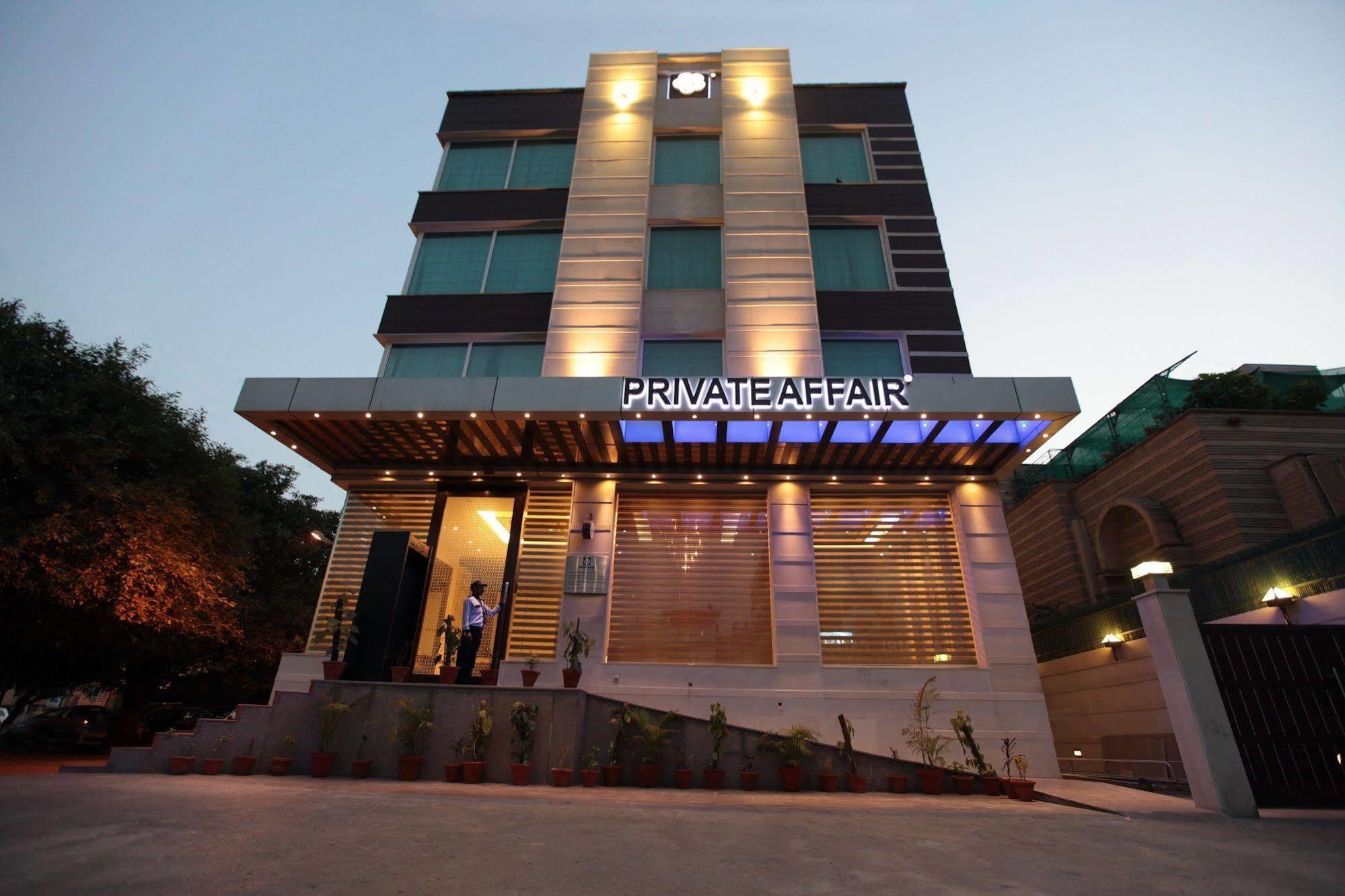 Hotel Private Affair New Delhi Eksteriør bilde